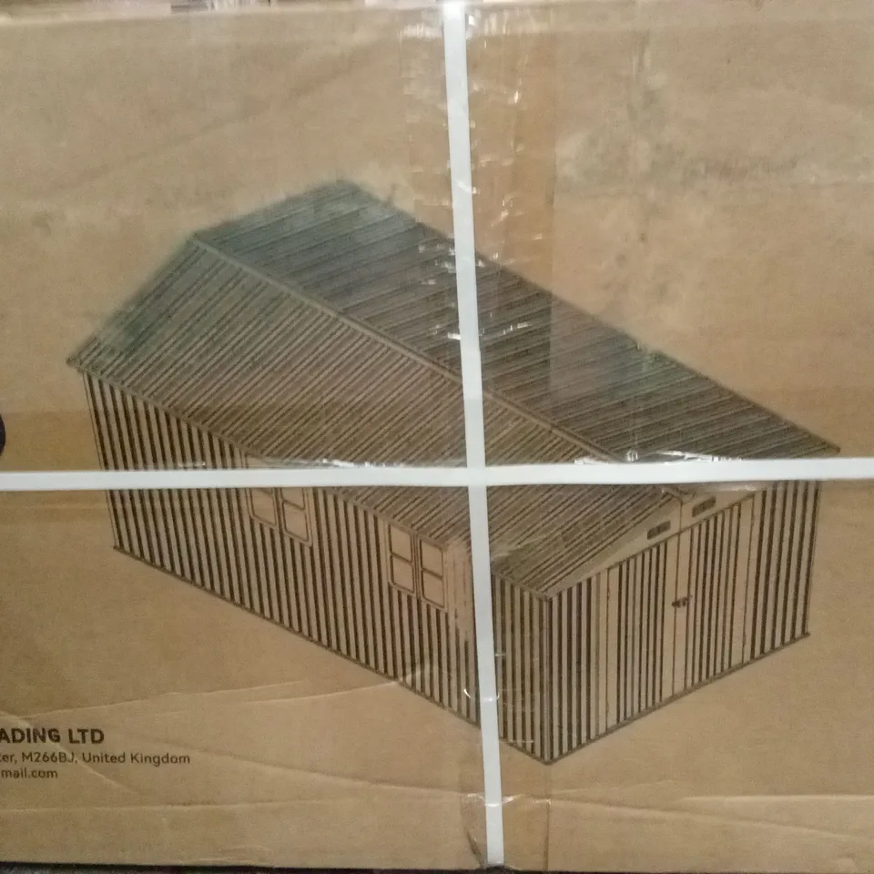 BOXED BREEINS GARDEN SHED (4 BOXES)