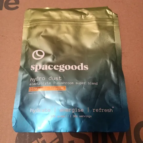 SPACEGOODS HYDRO DUST ELECTROLYTE + MUSHROOM SUPER BLEND – PINEAPPLE FLAVOUR