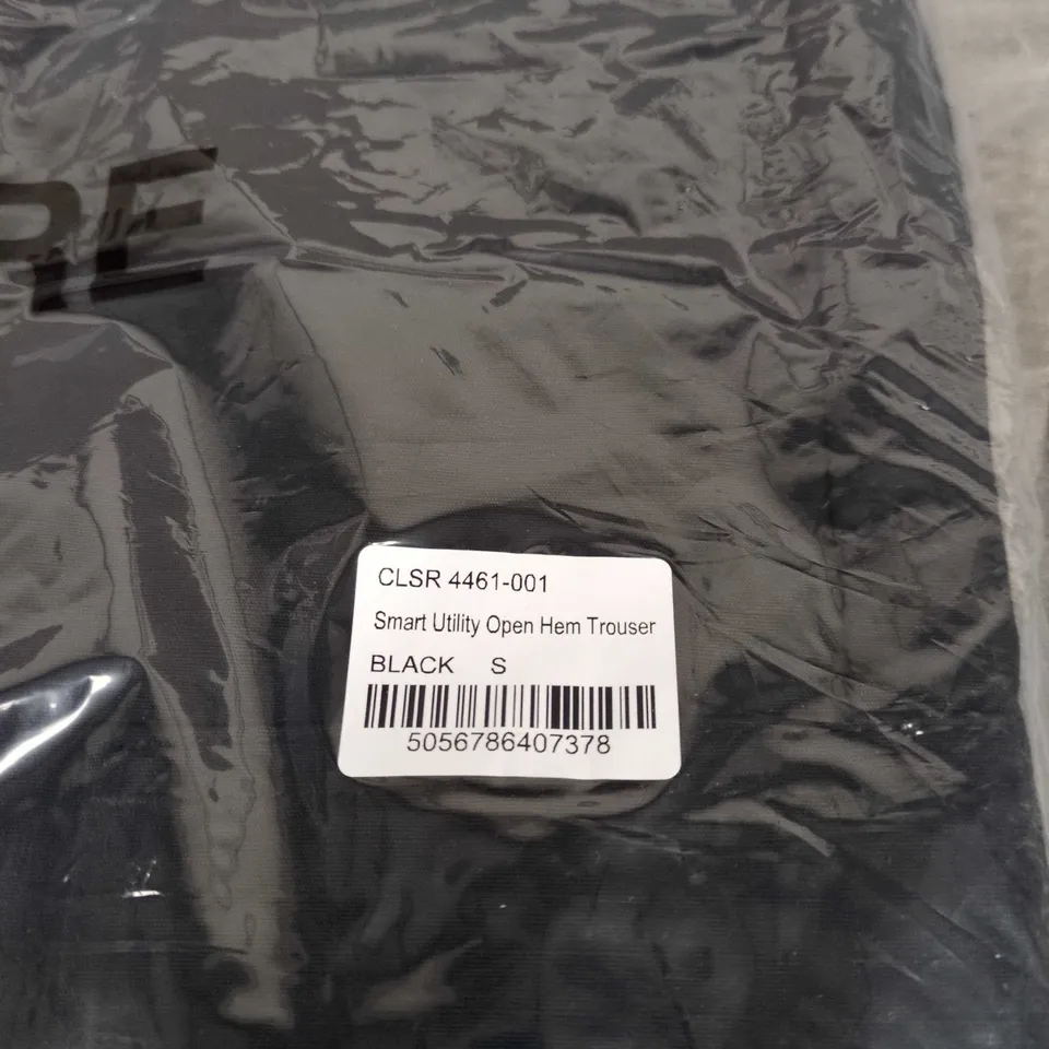 CLOSURE LDN SMART UTILITY OPEN HEM TROUSER – BLACK, SIZE S