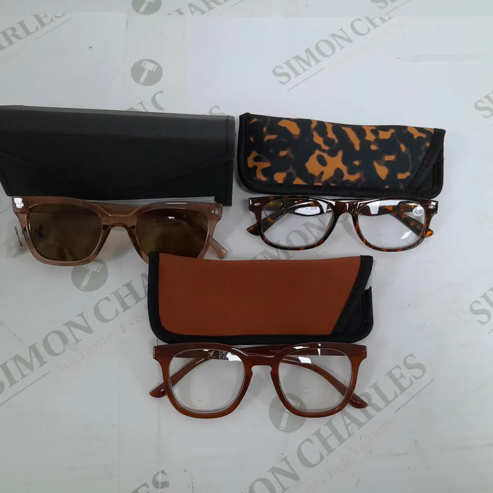 BOXED HUMMINGBIRD POLARISED SUNGLASSES & READER 3PC SET