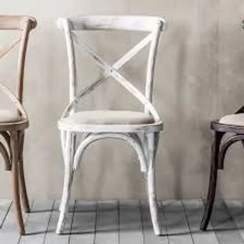 BOXED PAIR OF GALLERY DIRECT CAFE CHAIRS