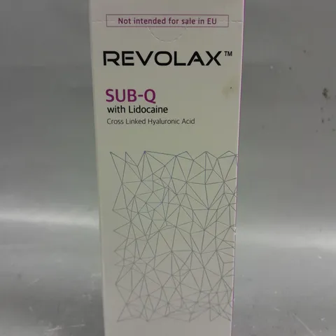 BOXED REVOLAX SUB-Q CROSS LINKED HYALURONIC ACID - 1.1ML