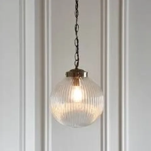 BOXED BATESON 1-LIGHT GLOBE PENDANT (1 BOX)