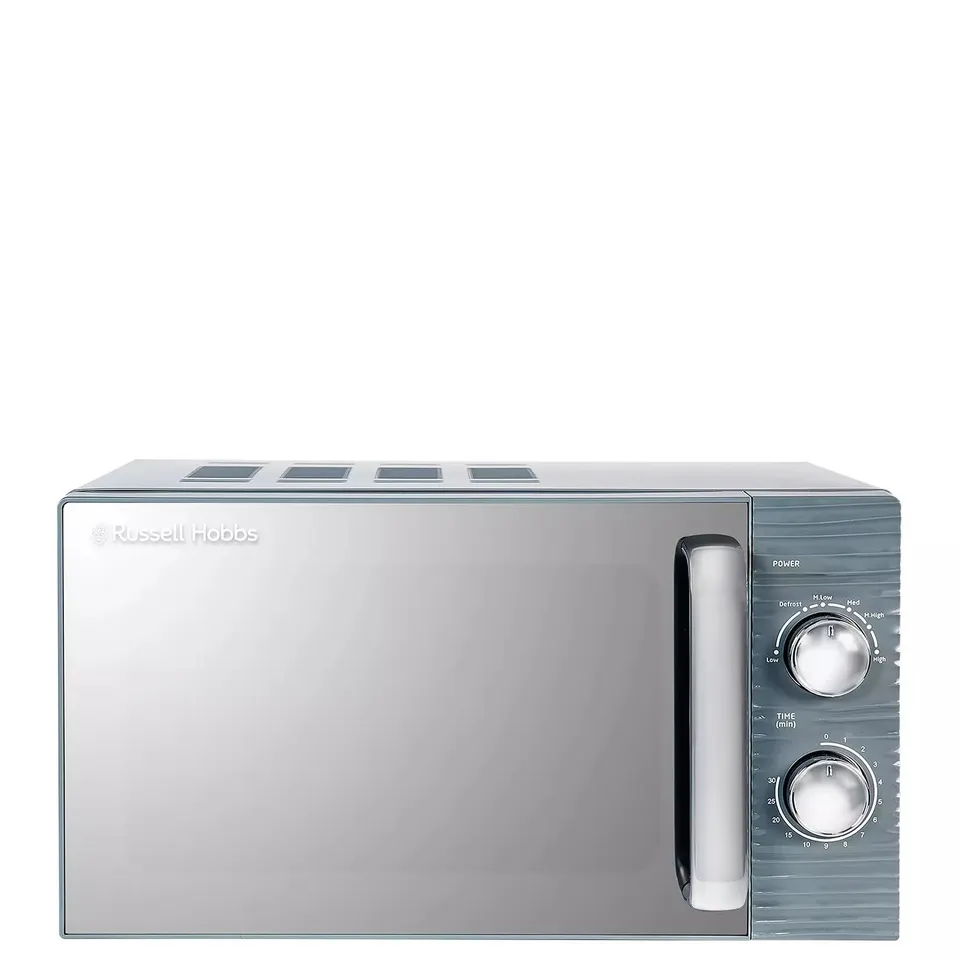 BOXED RUSSEL HOBBS RHM1731G INSPIRE COMPACT GREY MANUAL MICROWAVE