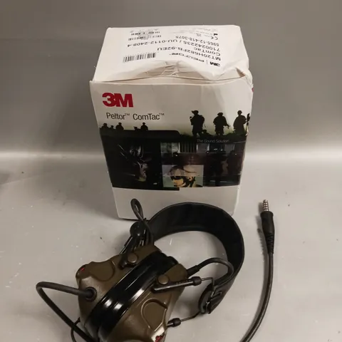 BOXED 3M PELTOR COMTAC HEADSET