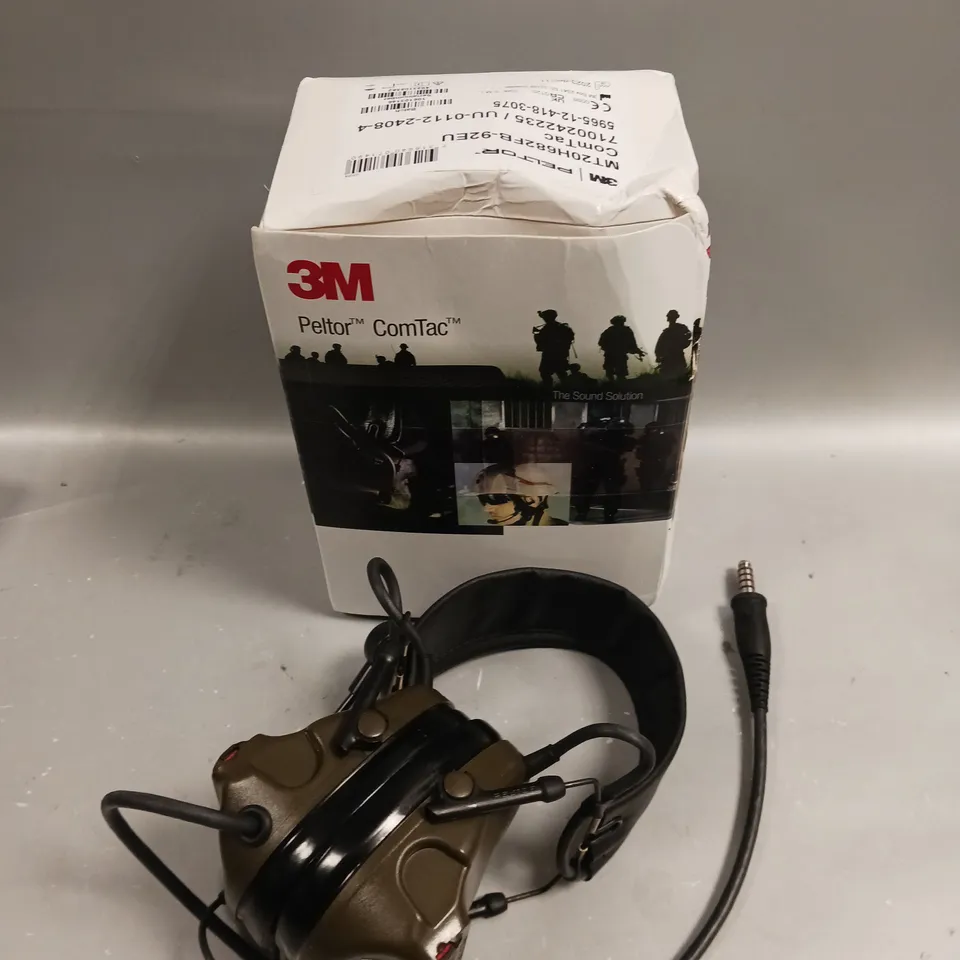 BOXED 3M PELTOR COMTAC HEADSET 