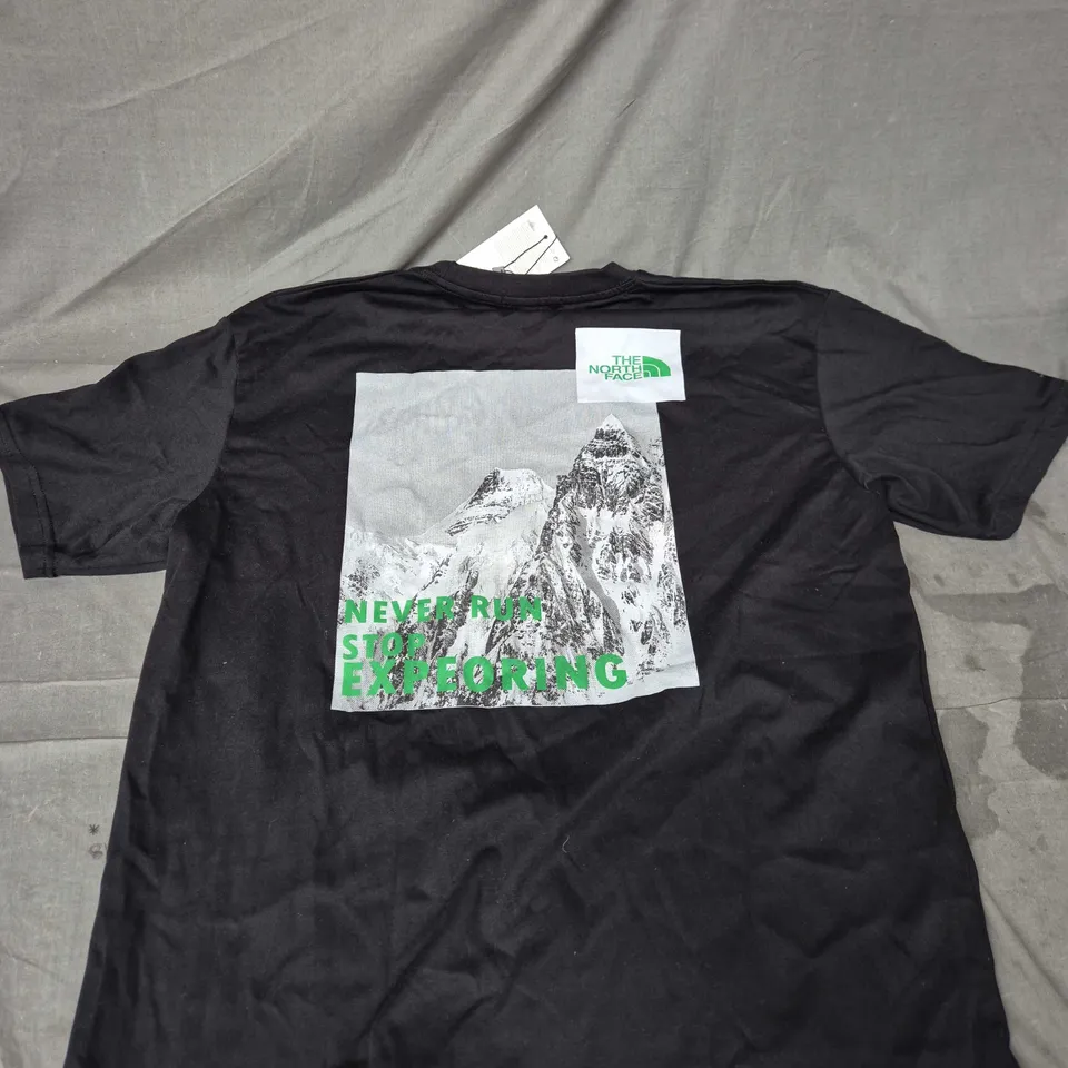 The North Face Black T-Shirt – Mountain Graphic (Men's) 