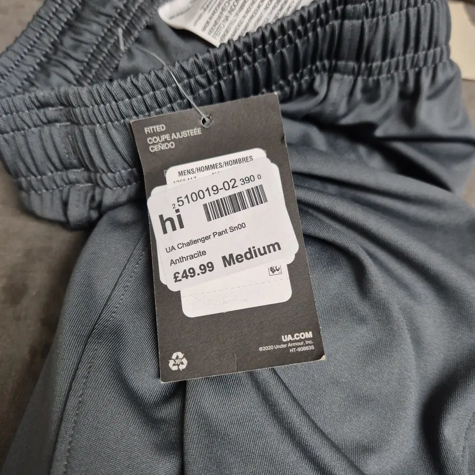UNDER ARMOUR CHALLENGER PANT – ANTHRACITE, MEN'S MEDIUM 