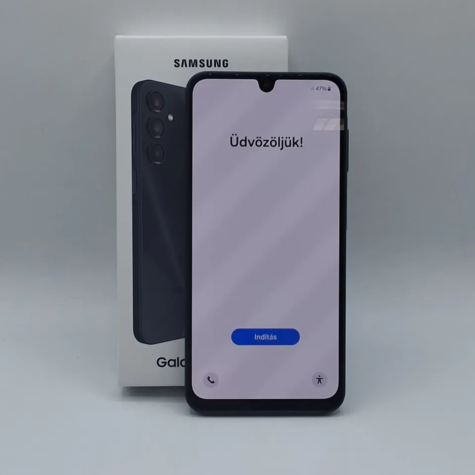 BOXED SAMSUNG GALAXY A16 5G 4/128GB IN BLUE BLACK - SM-A166B