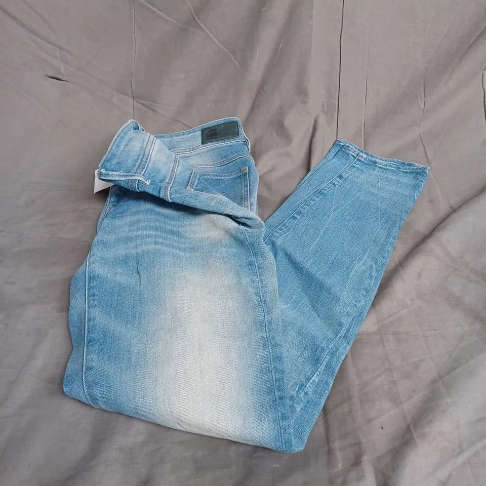 G-STAR RAW MID SKINNY JEANS IN LIGHT BLUE SIZE W30 L32