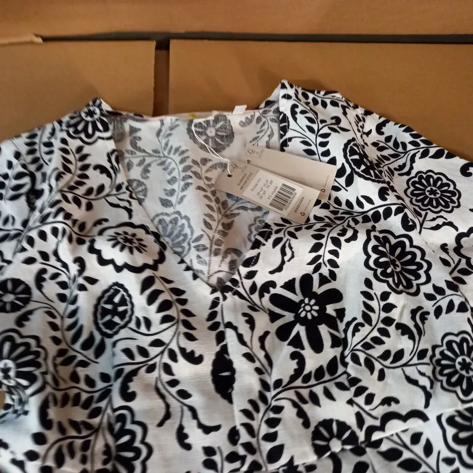 BODEN V-NECK DRESS - UK 10 P