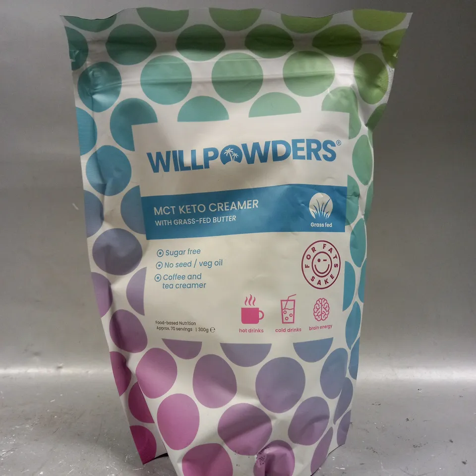 SEALED WILLPOWDERS MCT KETO CREAMER - 300G