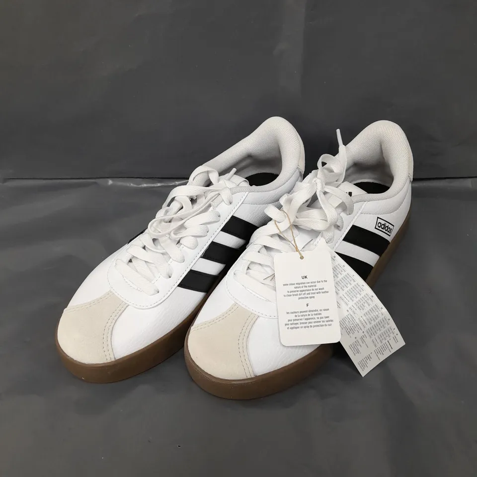 ADIDAS WOMENS VL COURT 3.0 TRAINERS - 6.5