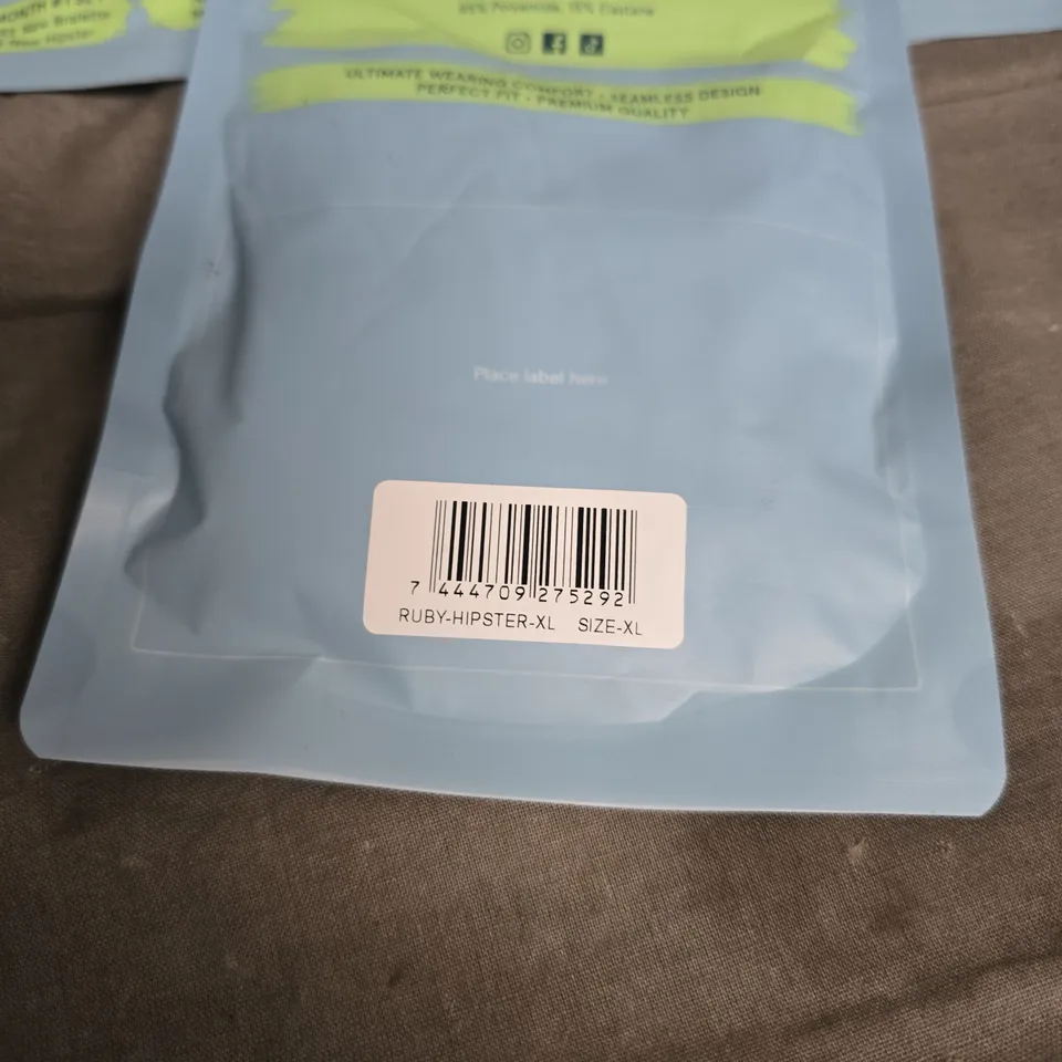 ON THAT ASS SEALED X3 HIPSTER WOMENS UNDERWEAR SIZE XL