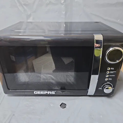 GEEPAS LYTH 20 LITRE BLACK DIGITAL MICROWAVE OVEN - COLLECTION ONLY