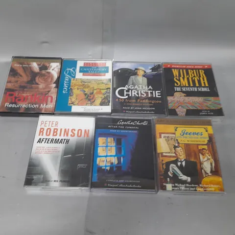 LARGE BOX OF APPROXIMATELY 100 CASSETTE TAPES