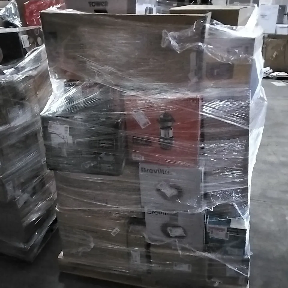 PALLET OF APPROXIMATELY 27 UNPROCESSED RAW RETURN HOUSEHOLD AND ELECTRICAL GOODS TO INCLUDE;