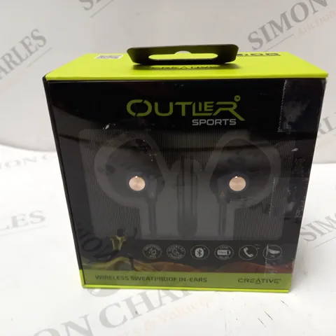 BOXED CREATIVE OUTLIER SPORTS WIRELESS SWEATPROOF IN-EARS EARBUDS