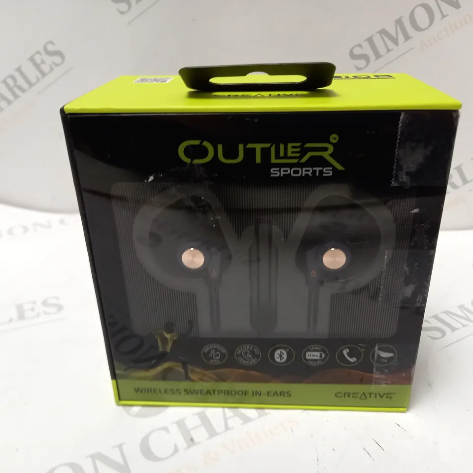 BOXED CREATIVE OUTLIER SPORTS WIRELESS SWEATPROOF IN-EARS EARBUDS