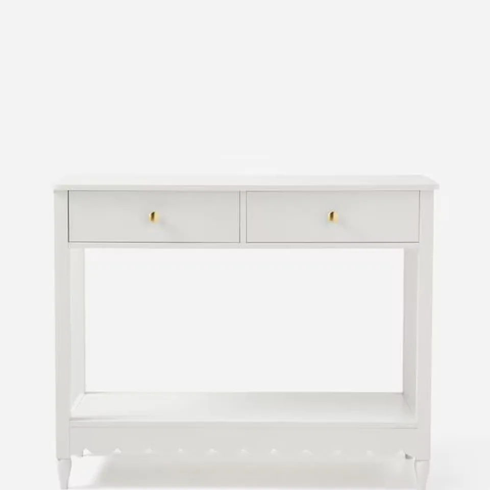 BOXED JULIPA DALIA CONSOLE TABLE - GREY OAK