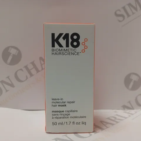 K18 MOLECULAR REPAIR HAIR MASK 50ML