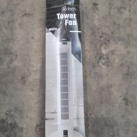 BOXED KEPLIN 36 INCH TOWER FAN WHITE