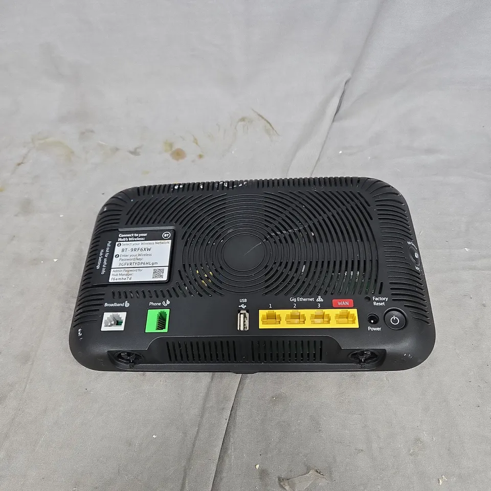 BT HOME HUB 5 WIRELESS ROUTER – BLACK 