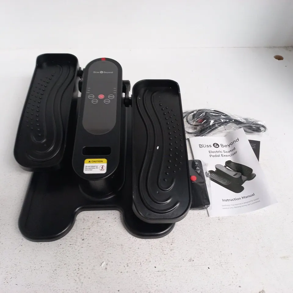 BOXED BLISS & BEYOND ELECTRIC SEATED PEDAL EXERCISER