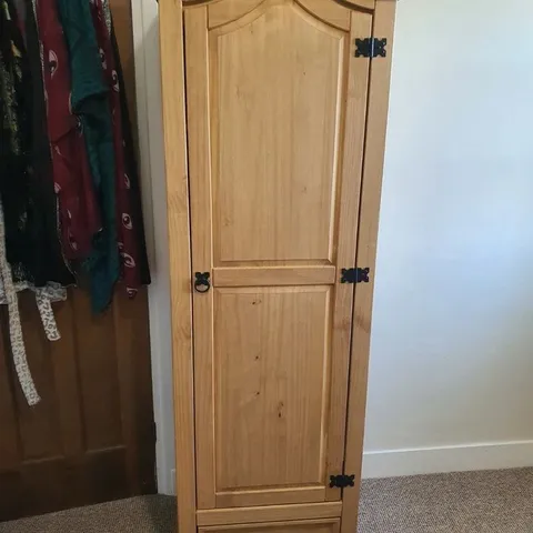 BOXED BRIDEWELL 1 DOOR WARDROBE (1 BOX)