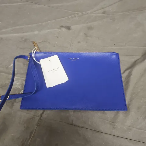 TED BAKER COBALT BLUE CLUTCH HANDBAG