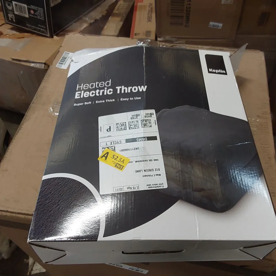 BOXED KEPLIN ELECTRIC HEATED THROW