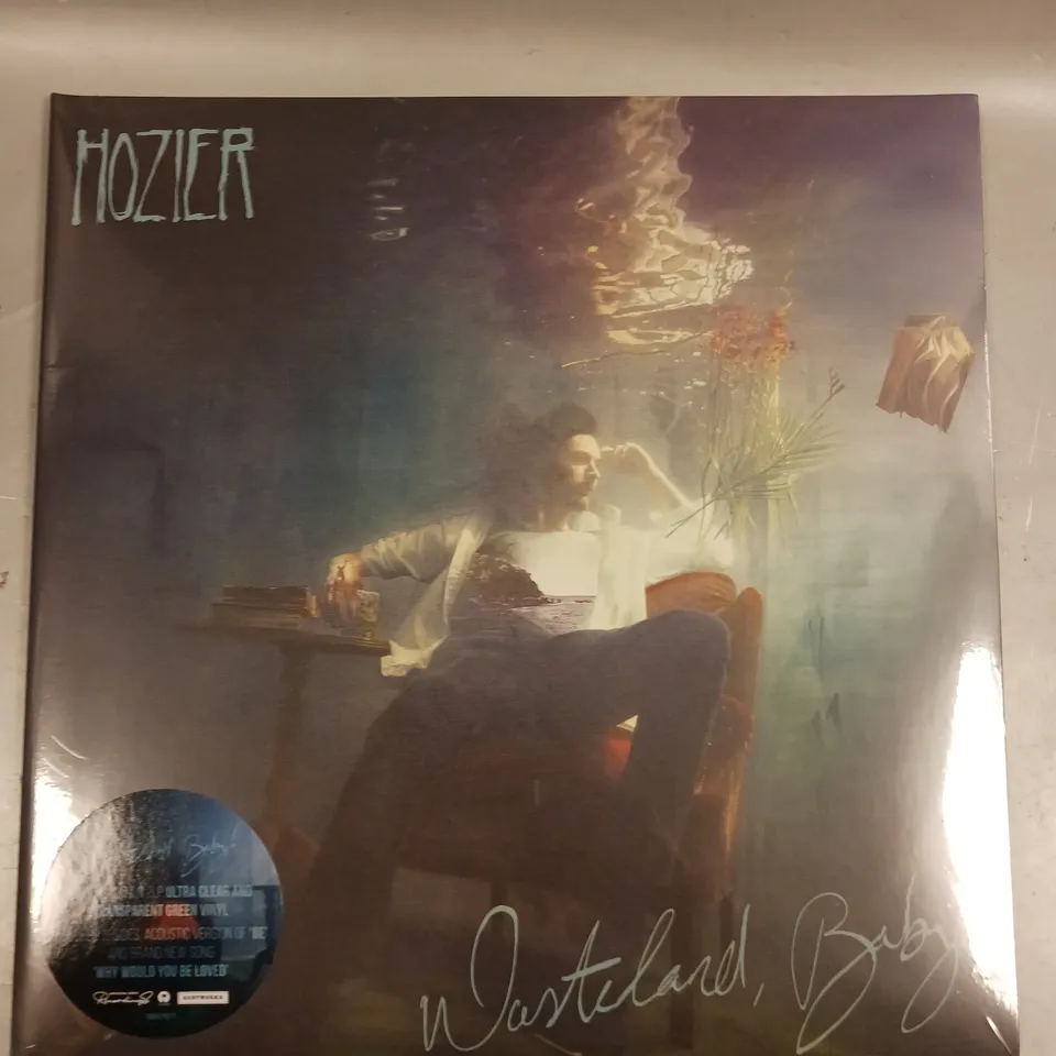 SEALED HOZIER WASTELAND, BABY! CLEAR VINYL