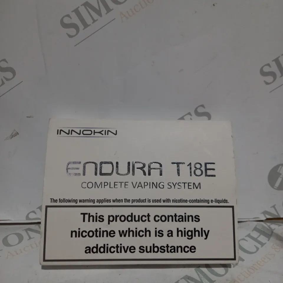 INNOKIN ENDURA T183 COMPLETE VAPING SYSTEM - WHITE 