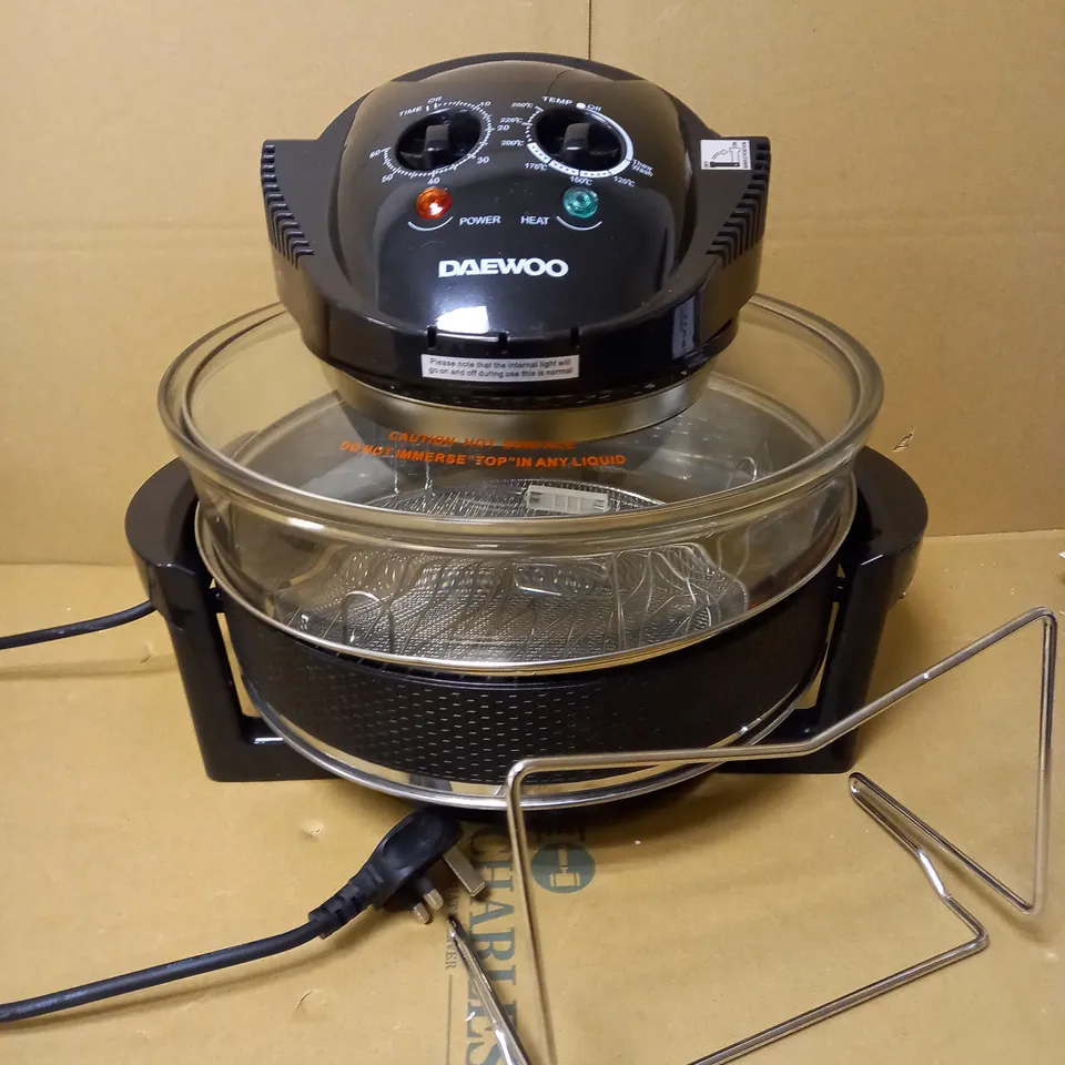 DAEWOO DELUXE 17L 1300W HALOGEN AIR FRYER 