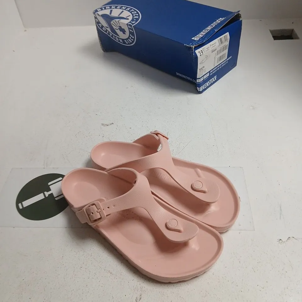 BIRKENSTOCK GIZEH EVA SANDALS – LIGHT ROSE, UK 5.5 (EU 39)