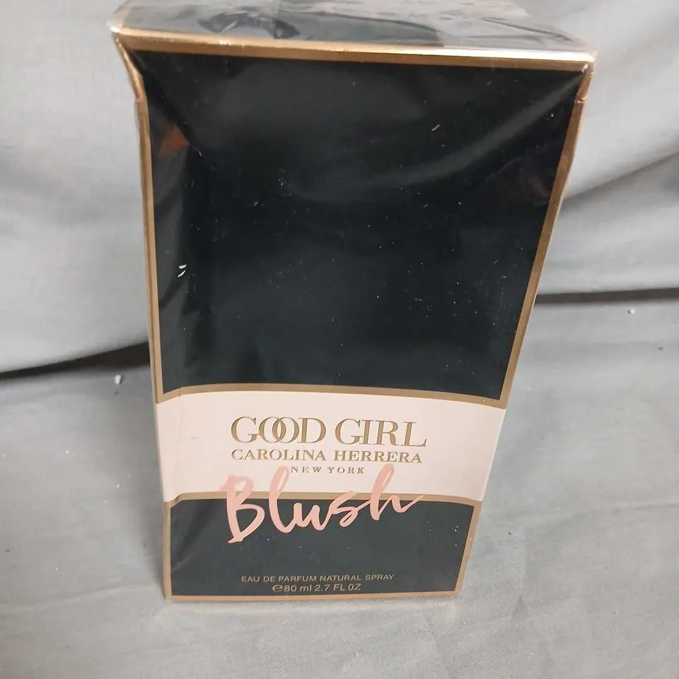 BOXED AND SEALED GOOD GIRL CAROLINA HERRERA BLUSH EAU DE PARFUM NATURAL SPRAY 80ML