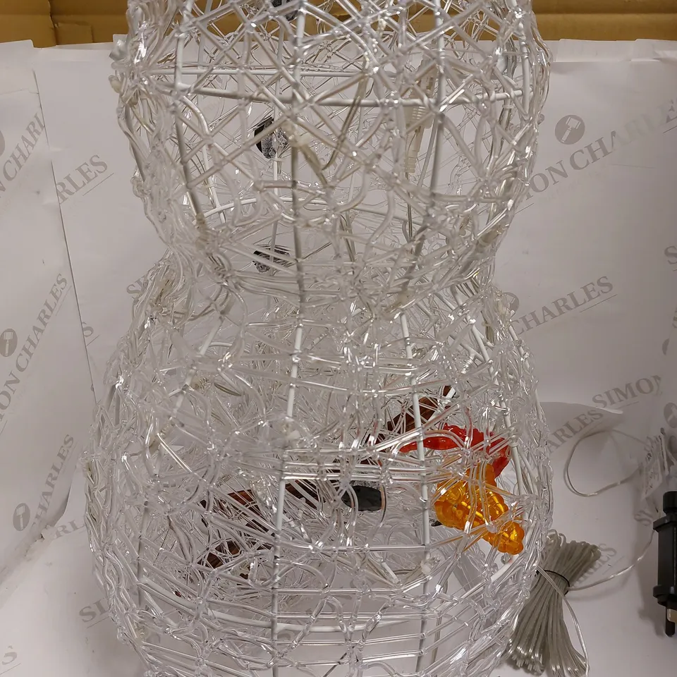 JOHN LEWIS ICE WHITE LED SNOWMAN 