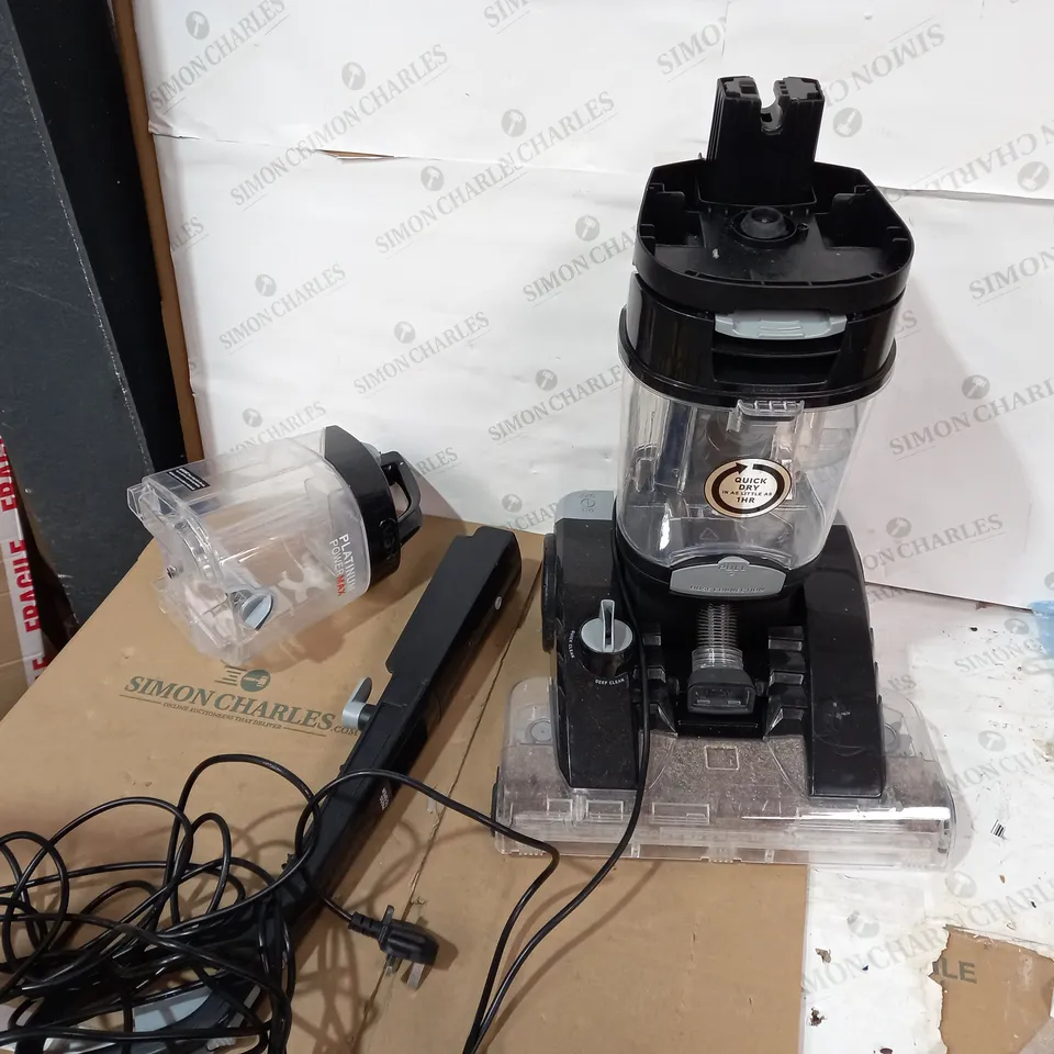 VAX PLATINUM POWER MAX CARPET CLEANER - BLACK