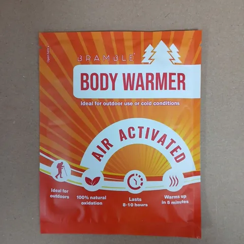 APPROXIMATELY 8 PACKS OF BRAMBLE AIR ACTIVATED BODY WARMERS