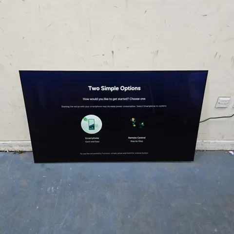 BOXED SAMSUNG 55" OLED S90D SMART TV WITH REMOTE