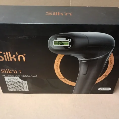 SILK'N 7 IPL HAIR REMOVAL DEVICE 