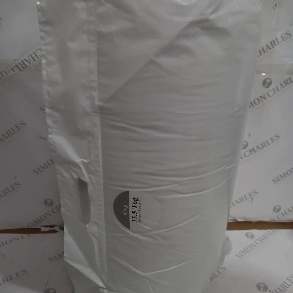 BAGGED KING 13.5 TOG DUVET 