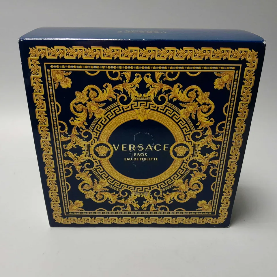 BOXED VERSACE EROS EAU DE TOILETTE SET