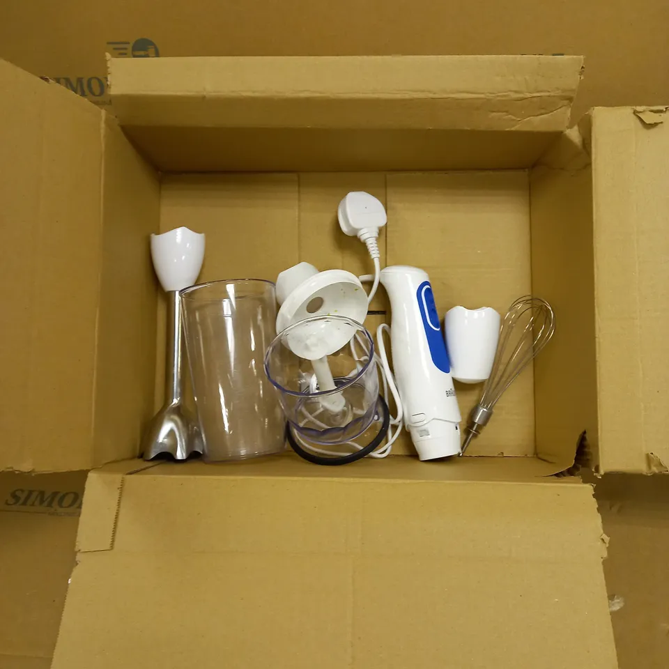 BRAUN MQ3025 SPAGHETTI HAND BLENDER 