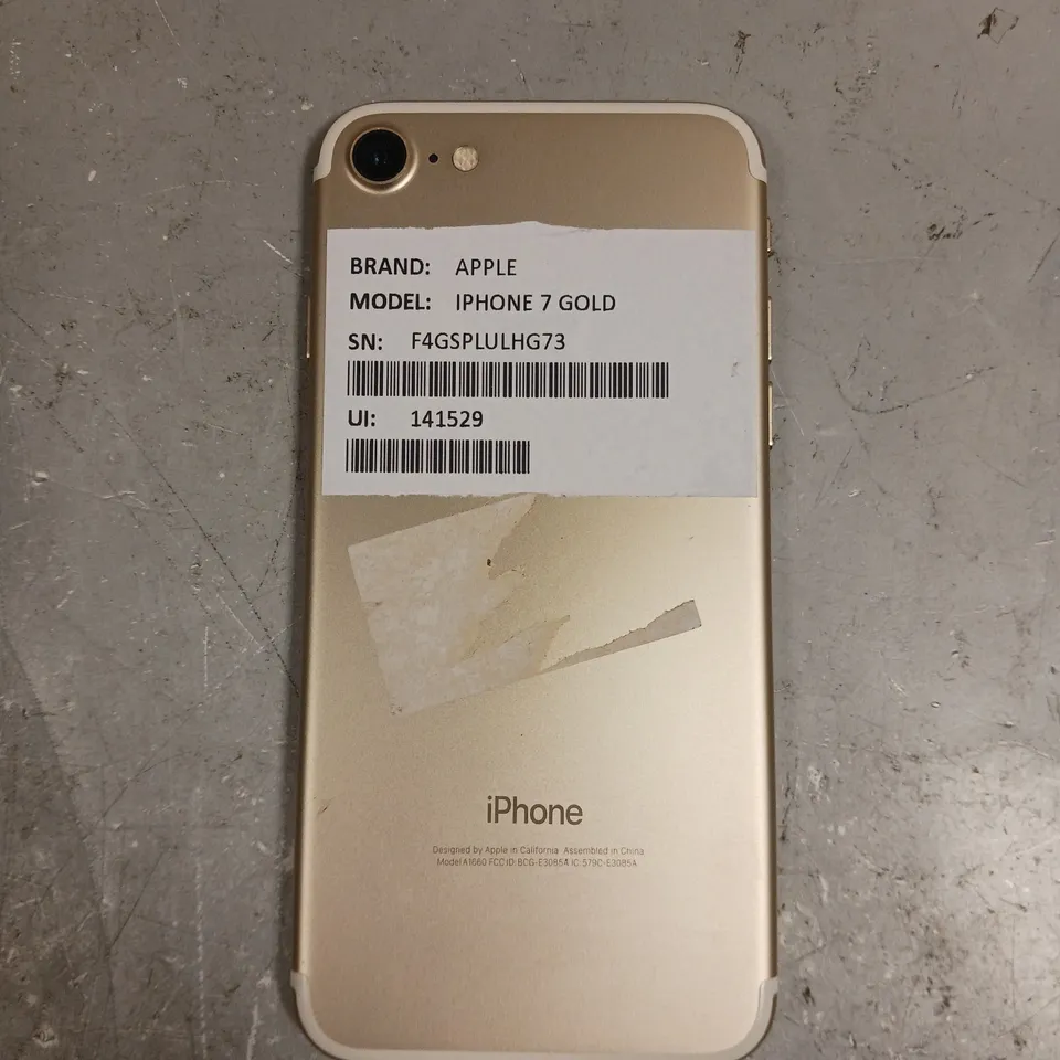 APPLE IPHONE 7 GOLD
