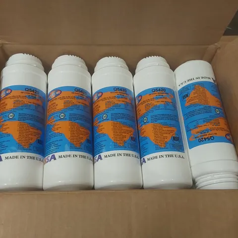 BOX CONTAINING APPROXIMATELY 20x OMNIPURE INLINE WATER FILTERS