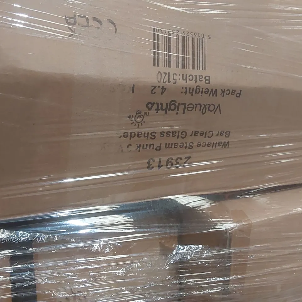 PALLET CONTAINING A VERY LARGE QUANTITY OF ASSORTED DESIGNER LIGHTING PRODUCTS