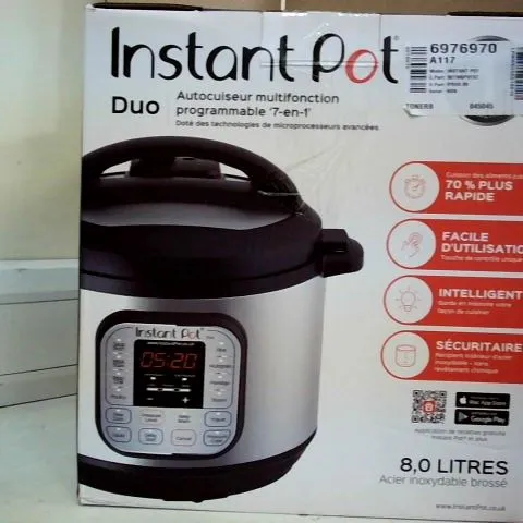INSTANT POT DUO 7 IN 1 PRESSURE COOKER