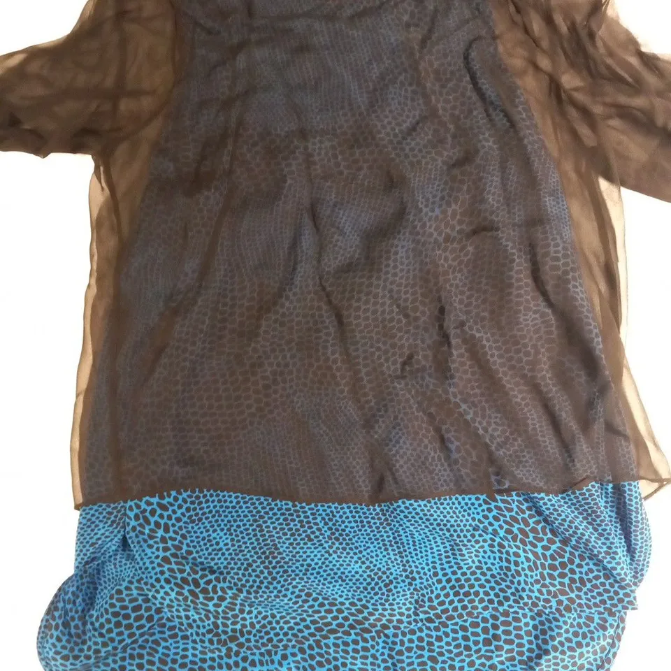TIBI WOVEN TEE SHIRT SIZE US 4