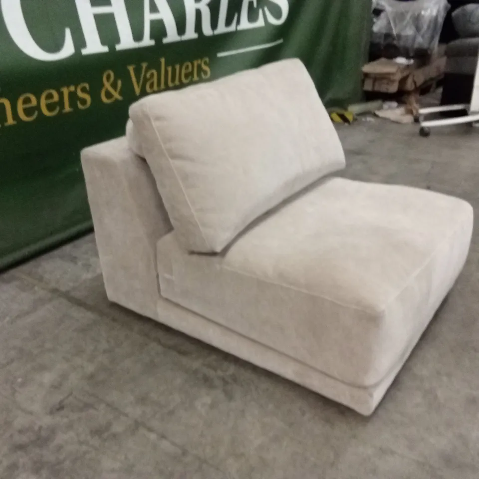 DANETTI EDEN CHAMPAGNE CHENILLE SOFA MODULE RRP £449